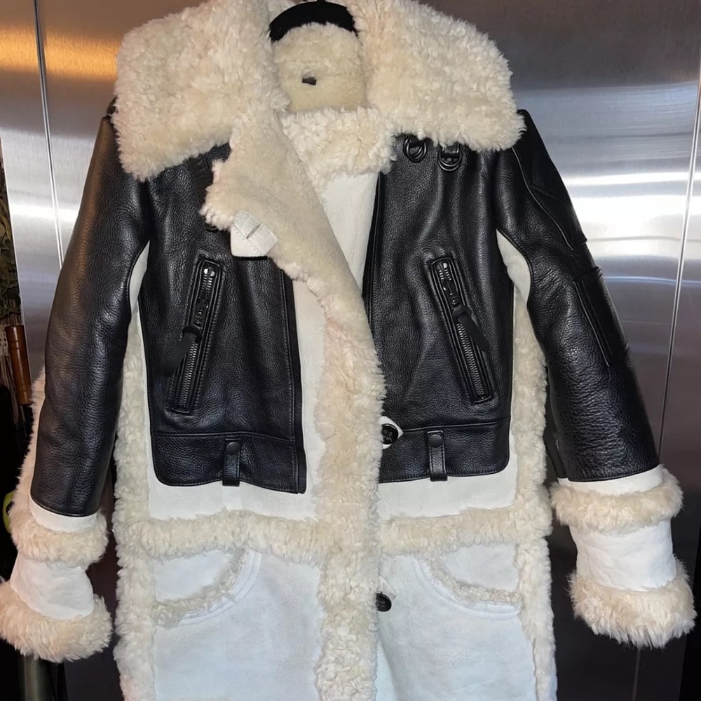 Coach shearling Moto
